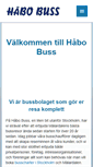 Mobile Screenshot of habobuss.se