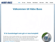 Tablet Screenshot of habobuss.se